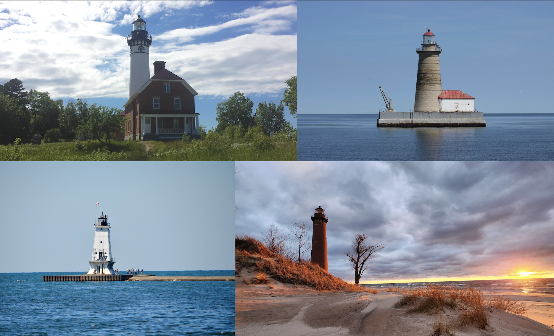 Four Michigan Lighthouses Will Celebrate Milestone Anniversaries in 2024