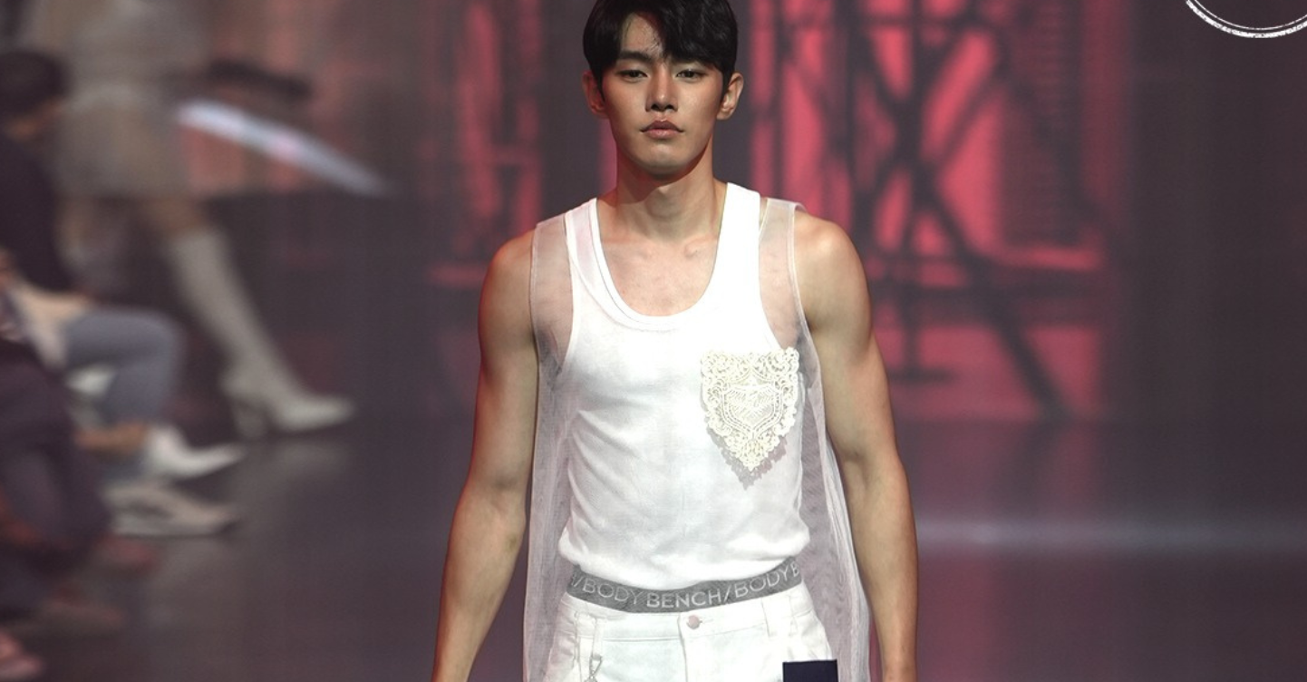 Kim Won-shik Looks Dazzling on His Runway Debut at BENCH Fashion Week Holiday 2024