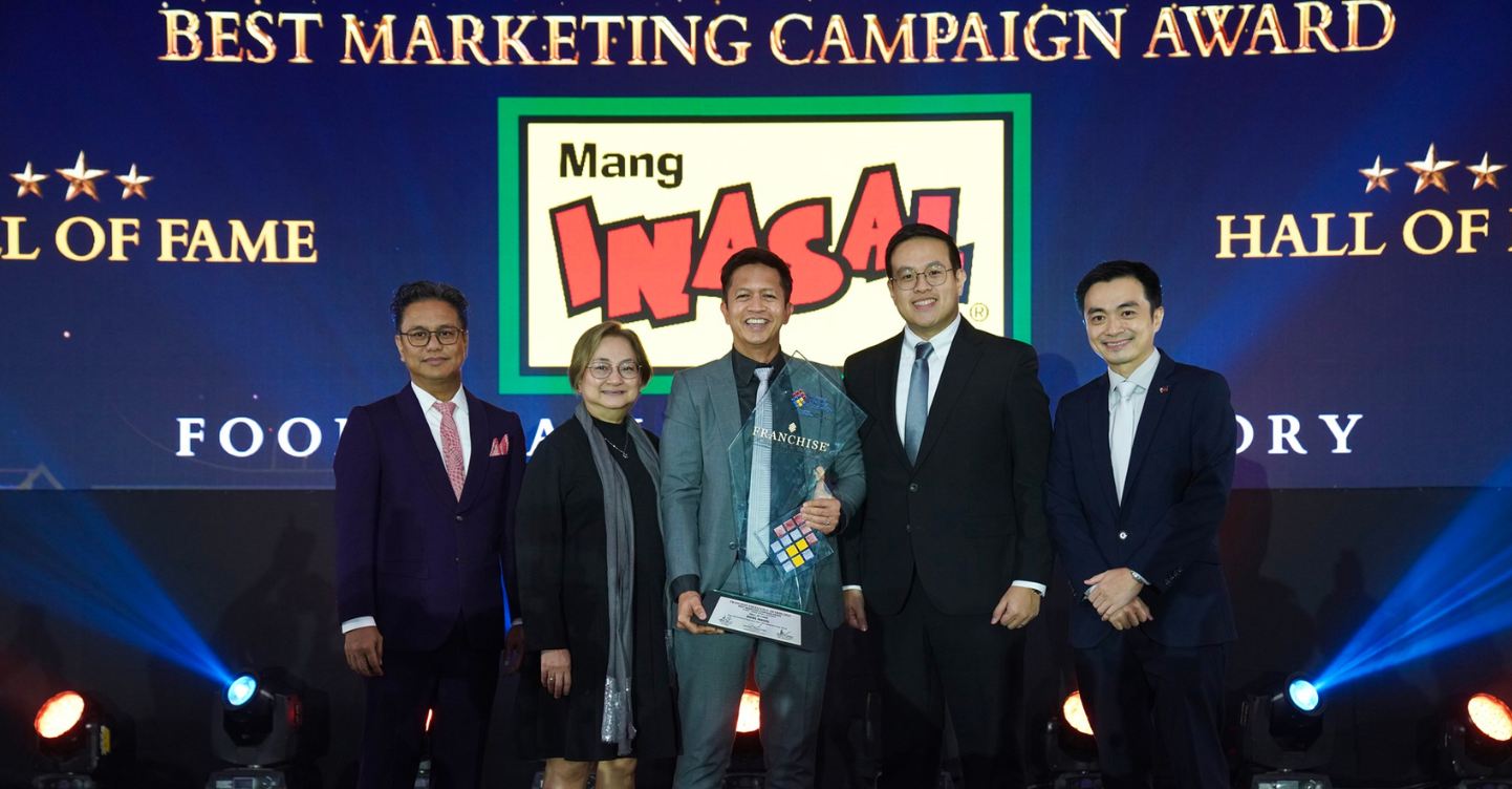 Mang Inasal Wins Best Marketing Campaign Award at the Franchising Excellence Awards