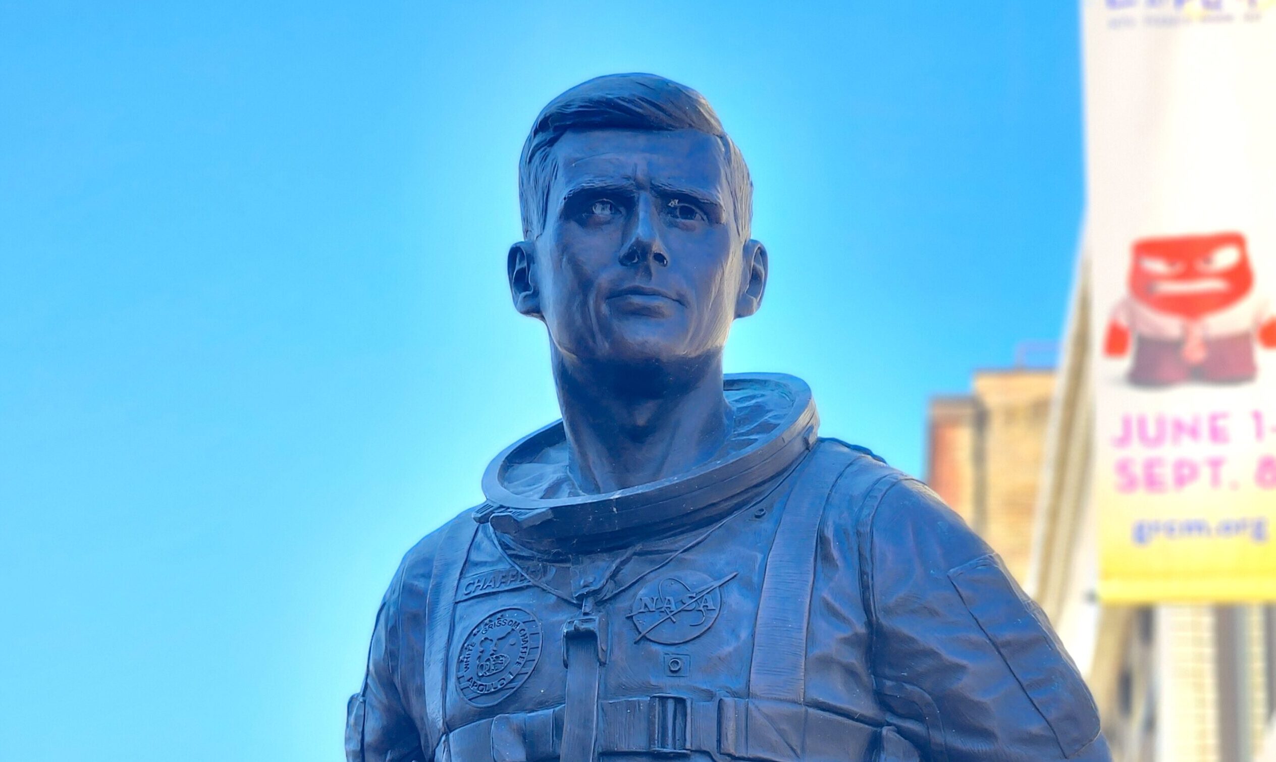 Astronaut Roger B. Chaffee Statue, Grand Rapids