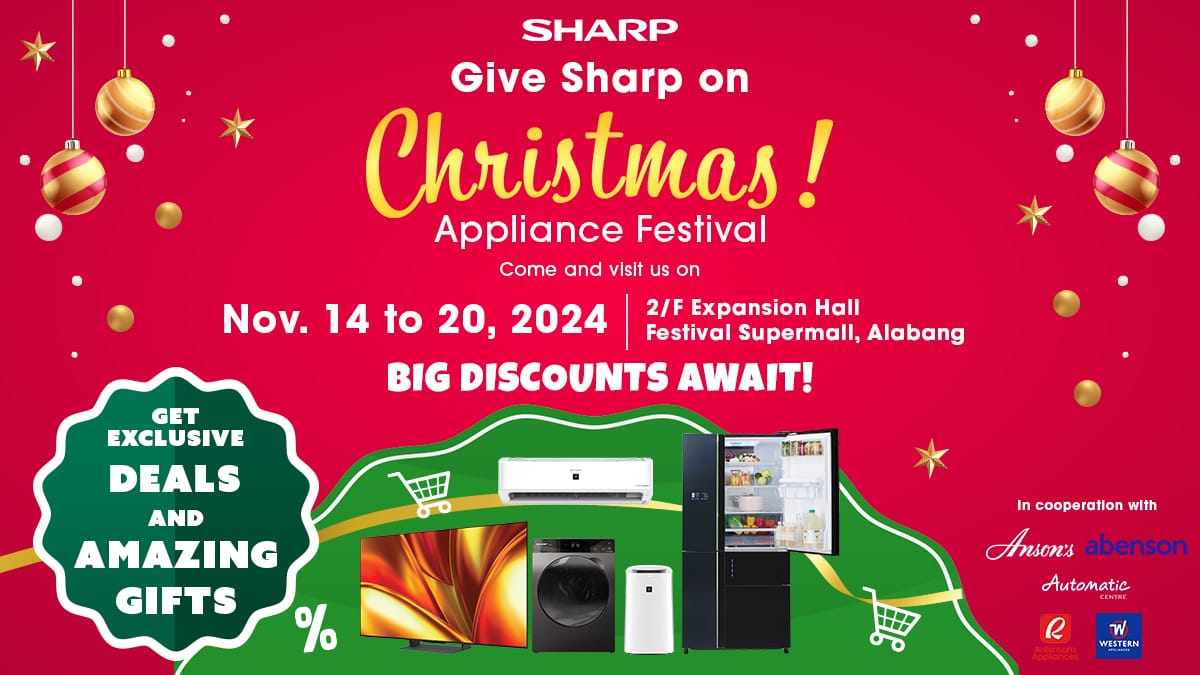 Big Discounts Await at Sharp Philippines Appliance Festival Exhibit 2024 – Mommy Iris | Top Lifestyle Blogger Philippines