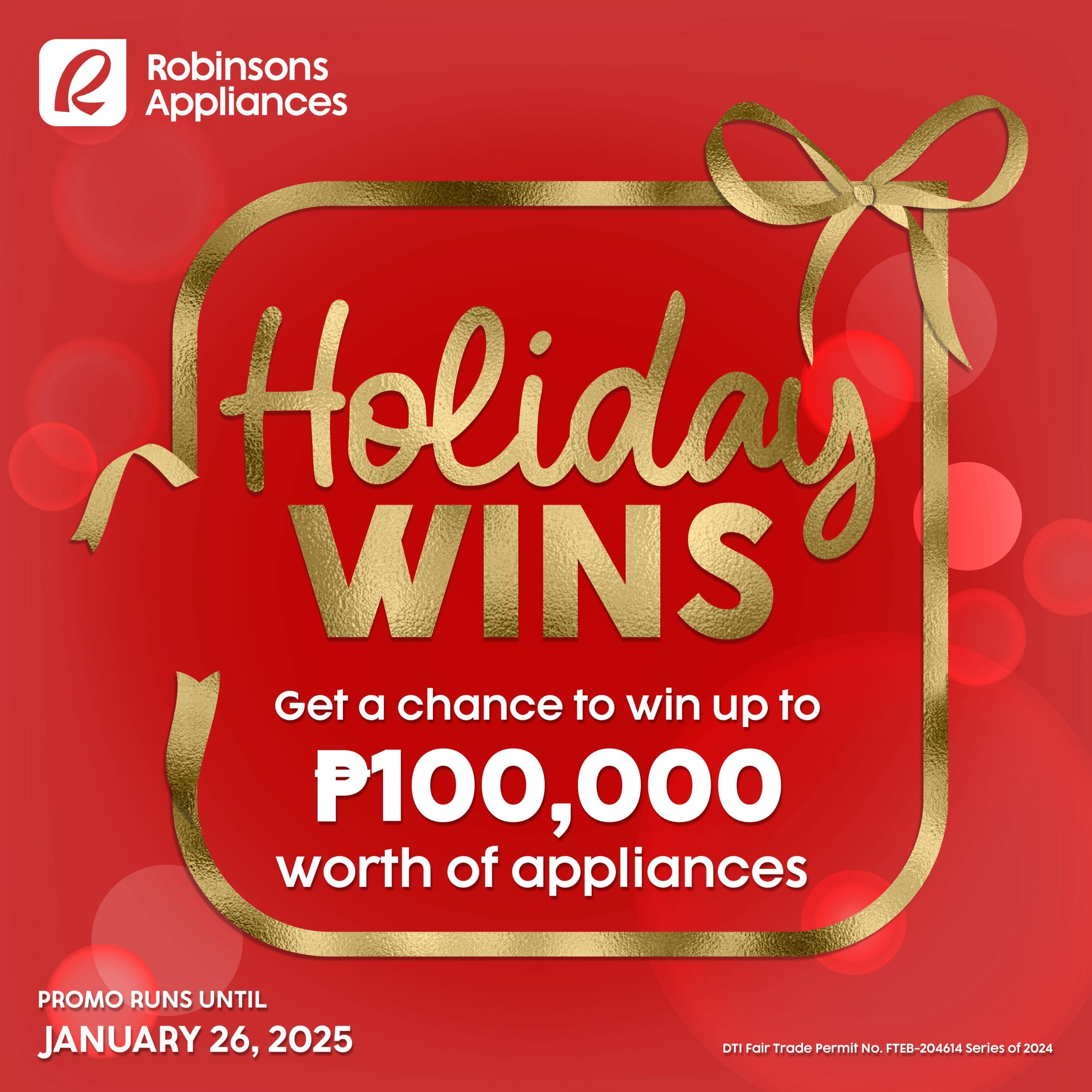 Robinsons Appliances’ Holiday Wins Promo: Make Your Holidays Unforgettable – Mommy Iris | Top Lifestyle Blogger Philippines