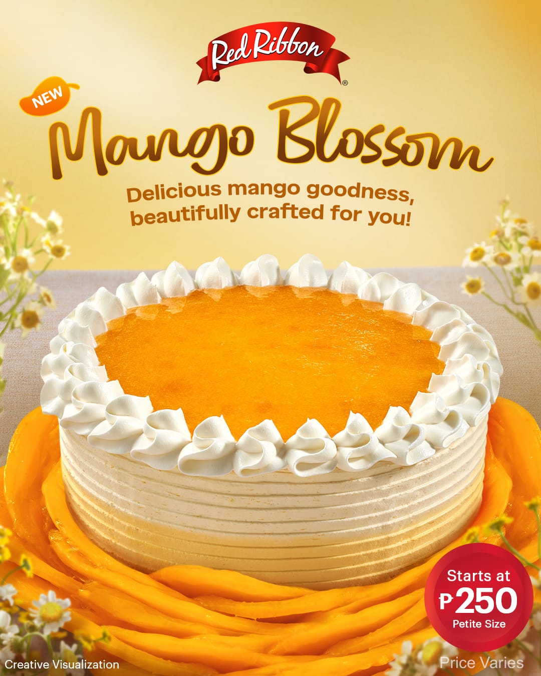 Discover real mango goodness with Red Ribbon’s all-new Mango Blossom Cake!  – Mommy Iris | Top Lifestyle Blogger Philippines