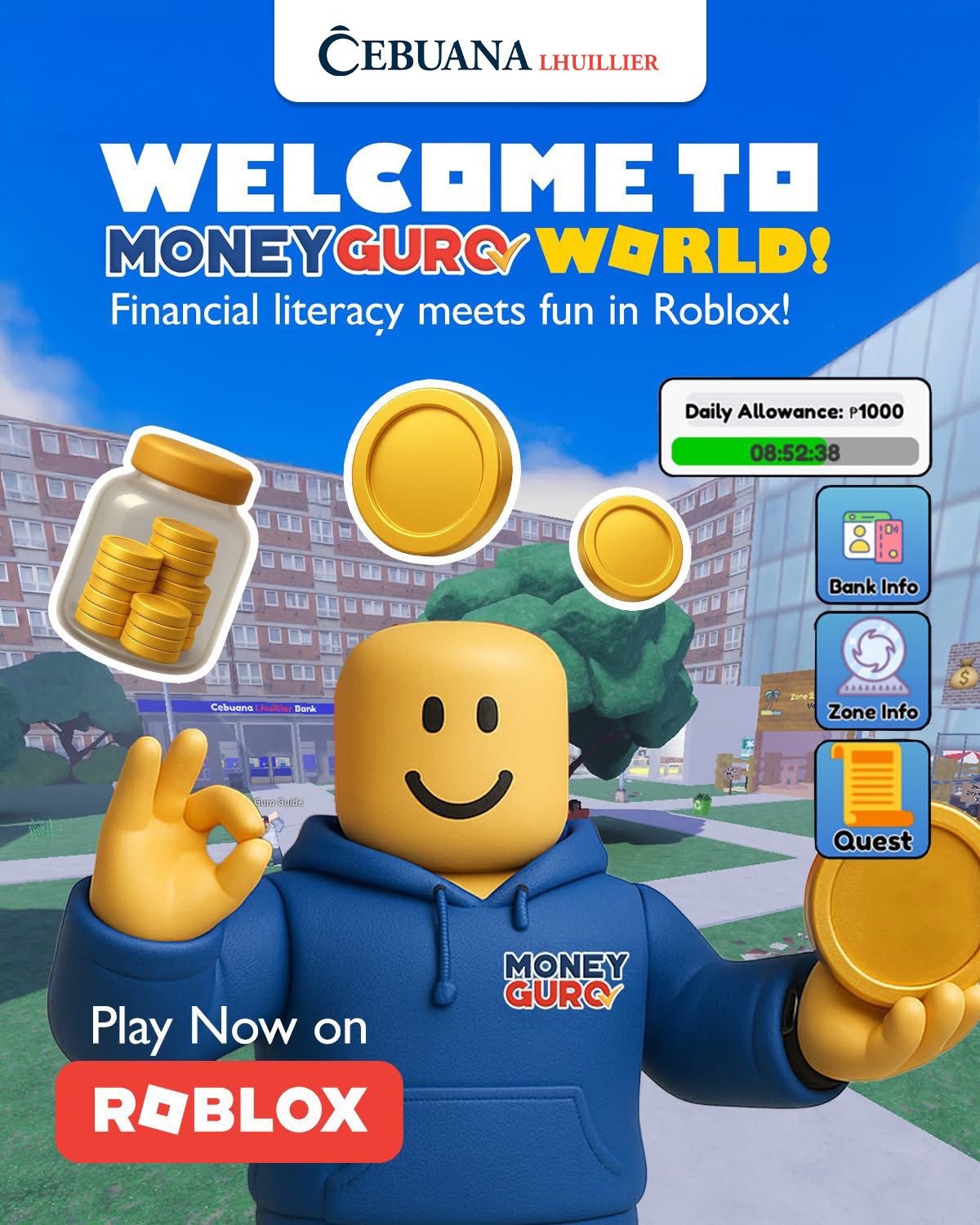 Cebuana Lhuillier Expands Financial Learning to the Virtual World with Money Guro on Roblox – Mommy Iris | Top Lifestyle Blogger Philippines