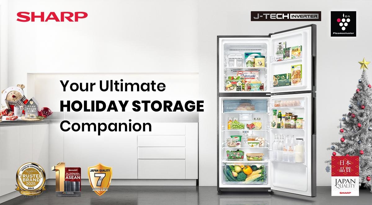 SHARP Refrigerator: Your Ultimate Holiday Storage Companion – Mommy Iris | Top Lifestyle Blogger Philippines