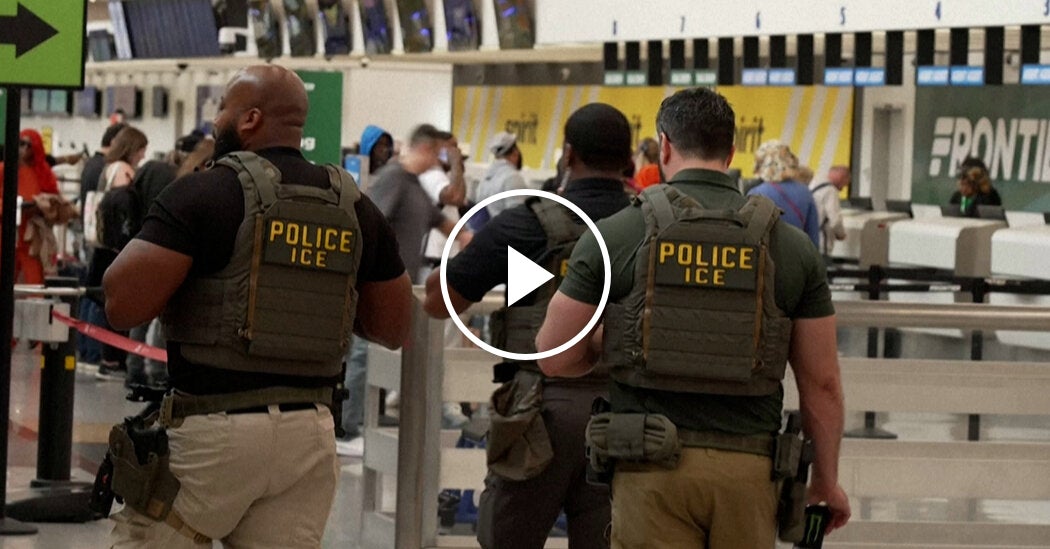 ICE Agents Arrive at U.S. Airports
